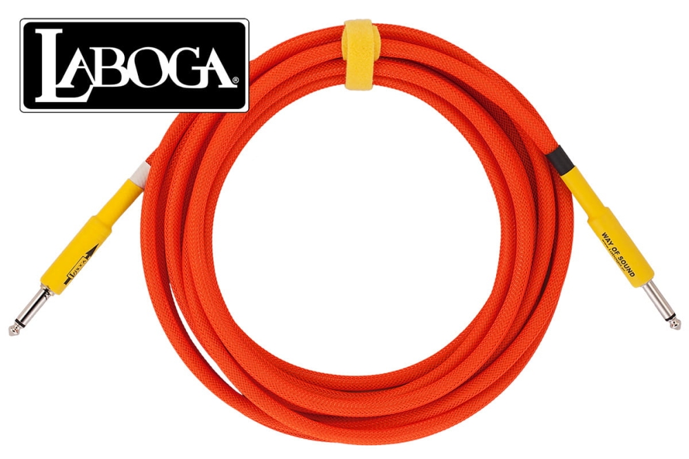 LABOGA NEON Orange- 4 m - Prosty / Prosty