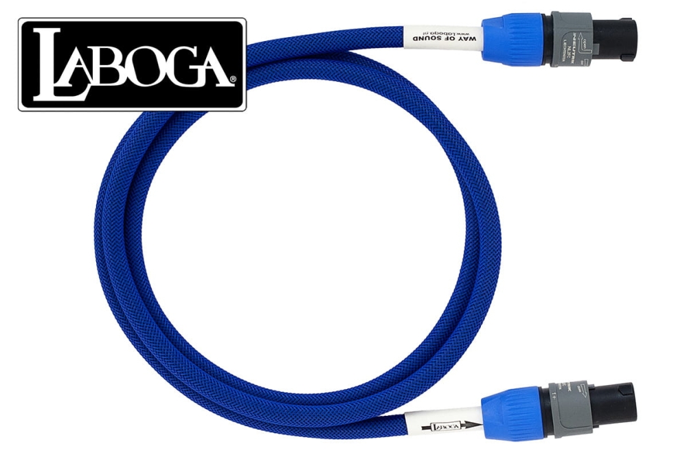 LABOGA - Way of Power - 1,5 m Speakon - głośnikowy z oplotem B
