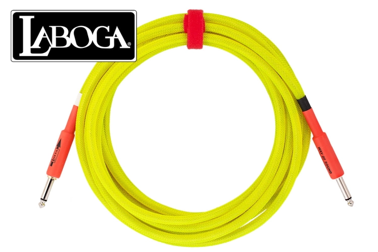 LABOGA NEON Yellow - 4 m - Prosty / Prosty
