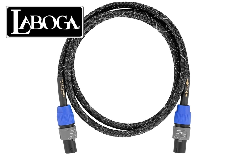 LABOGA - Way of Power - 1,5 m Speakon - głośnikowy z oplotem